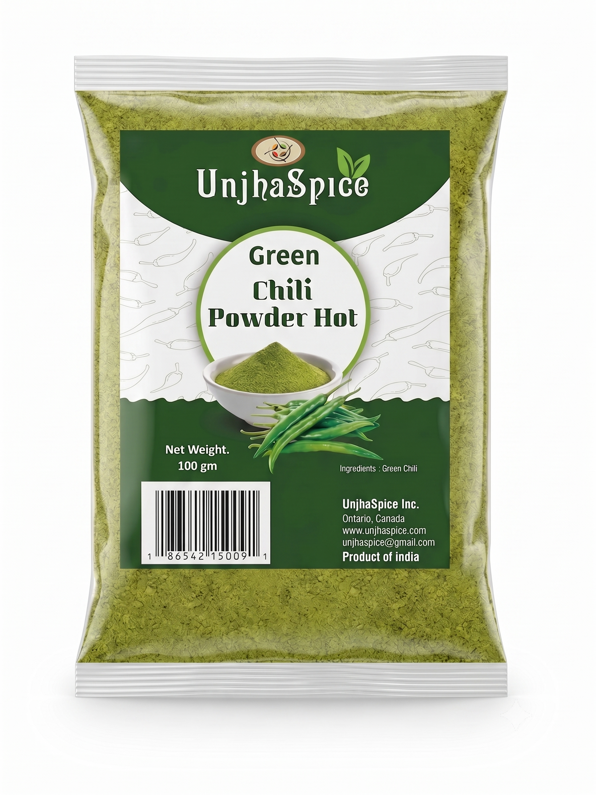 Green Chili Powder